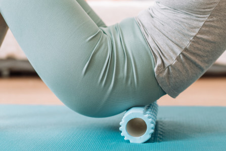 Foam rolling cellulite